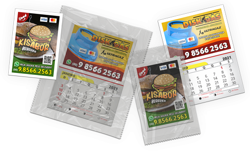 Ímã Promocional 7x5cm (bordas brancas) 